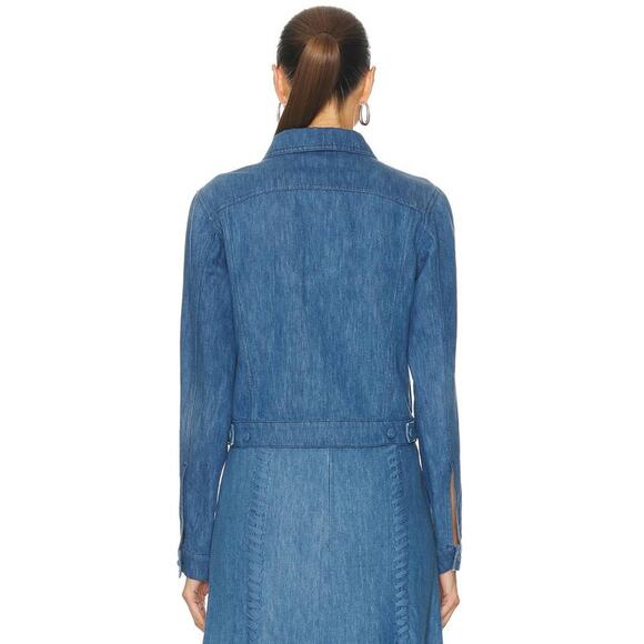 ***** Not Available*****Jacket in Blue Denim - Picture 2 of 4